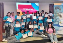 Grupo di studiante local a keda introduci na Aruba su industria di timeshare