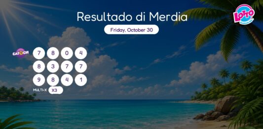 Resultado di Merdia – Friday, October 30 2pm