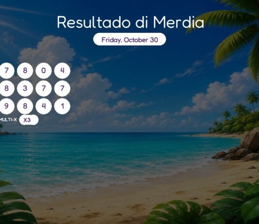 Resultado di Merdia – Friday, October 30 2pm
