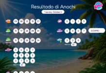 Resultado di Anochi – Tuesday, October 6 8pm