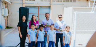 Minister Gerlien Croes ta anuncia y a inaugura instalacion di structuranan multi-deportivo na scolnan: Colegio Santa Filomena y Colegio Frere Bonifacius: Mas deporte, mas movecion y mas oportunidad pa nos muchanan desaroya nan talento Deportivo na scol